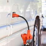 30 Amp to 15 Amp RV Adapter Cord