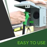 30 Amp to 50 Amp RV Adapter with LED Indicator