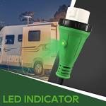 30 Amp to 50 Amp RV Adapter with LED Indicator