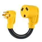 50-Amp RV Power Adapter Cord - 12 Inch