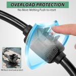 15 Amp to 50 Amp RV Adapter Cord with Breaker