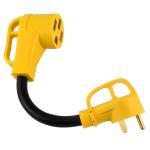125V 3750W RV Dogbone Electrical Adapter Cable