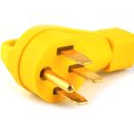 50-Amp RV Power Adapter Cord - 12 Inch