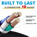 50 Amp to 110 RV Adapter with Circuit Breaker