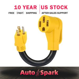 12-Inch RV Adapter Cord with Copper & PVC