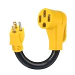 12-Inch RV Adapter Cord with Copper & PVC