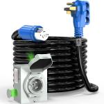 50 Amp 15FT RV Generator Cord and Inlet Box