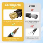 30 Amp to 50 Amp RV Adapter with Twist Lock