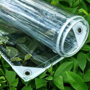 Heavy Duty Clear Tarp 2.6' x 5' Waterproof