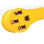 12-Inch RV Adapter Cord with Copper & PVC