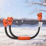 50 Amp Y Splitter Adapter for RVs and EVs