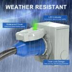 50 Amp 15FT RV Generator Cord and Inlet Box