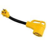 12-Inch RV Adapter Cord with Copper & PVC