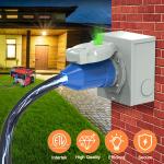 50 Amp 15FT RV Generator Cord and Inlet Box