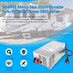 55 Amp Charger/Converter with Lithium-Ion Switch for RV