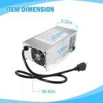 55 Amp Charger/Converter with Lithium-Ion Switch for RV