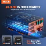 VEVOR 80 Amp RV Power Converter & Battery Charger
