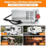 55 Amp RV Power Converter Charger for Lead-Acid Batteries