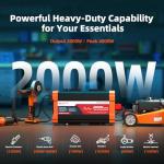 2000W Pure Sine Wave Inverter for RVs & Outdoors
