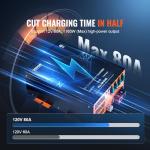 VEVOR 80 Amp RV Power Converter & Battery Charger