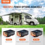 VEVOR 80 Amp RV Power Converter & Battery Charger
