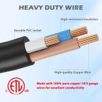 30 Amp to 50 Amp RV Twist Lock Adapter