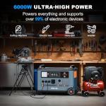 OSCAL PowerMax 6000 Solar Generator and Panels