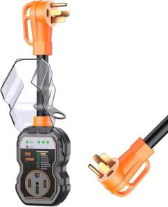 GEARGO 50 Amp RV Surge Protector with Analyzer