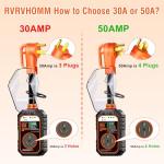 50 Amp RV Surge Protector with Waterproof Cover