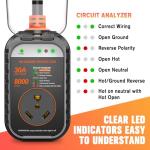GEARGO 30 Amp RV Surge Protector and Analyzer