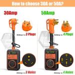 50 Amp RV Surge Protector with Waterproof Protection