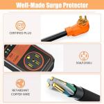 50 Amp RV Surge Protector with Waterproof Protection