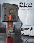 30 Amp RV Surge Protector with Analyzer and Cover