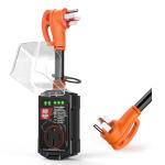Vehiker 50 Amp RV Surge Protector with Waterproof Cover