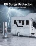 30 Amp RV Surge Protector with Waterproof Cover