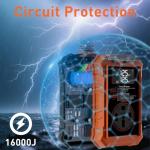 50 Amp RV Surge Protector with Waterproof Cover