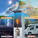 50 Amp RV Surge Protector with Waterproof Cover
