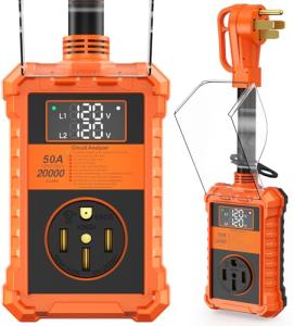 Toujreo 50 Amp RV Surge Protector with Display