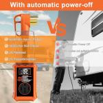 50 Amp RV Surge Protector with Waterproof Cover