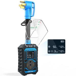 Toldear 50 Amp RV Surge Protector with LED Display