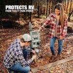 30 Amp Portable RV Surge Protector with Diagnostics