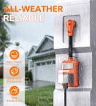 Toujreo 50 Amp RV Surge Protector with Display