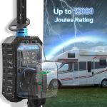 Toldear 50 Amp RV Surge Protector with LED Display