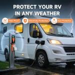 50 Amp RV Surge Protector with Voltage Display