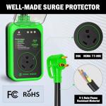 30A RV Surge Protector with LED Display