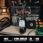 30 Amp Portable RV Surge Protector with Diagnostics