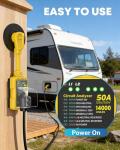 Kohree 50 Amp RV Surge Protector with Analyzer
