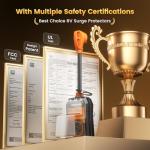 30 Amp RV Surge Protector with Waterproof Cover