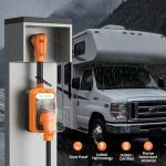 50 Amp RV Surge Protector with Voltage Monitor