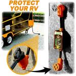 CARMTEK 50 Amp RV Surge Protector with Grip Handles